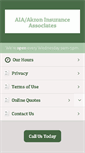 Mobile Screenshot of aia-akronins.com